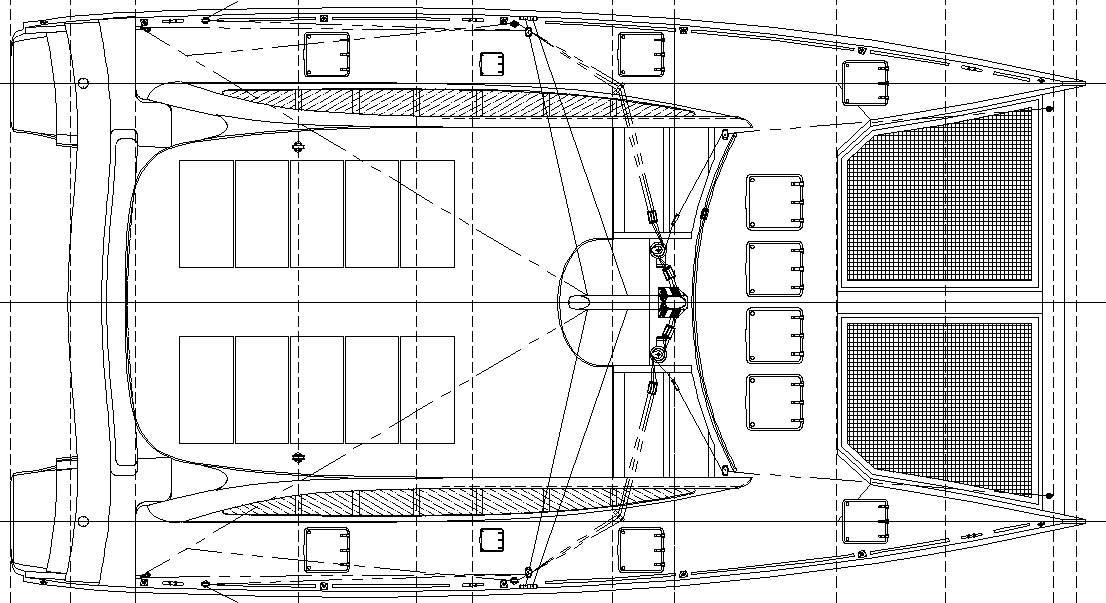 43ft Cat section