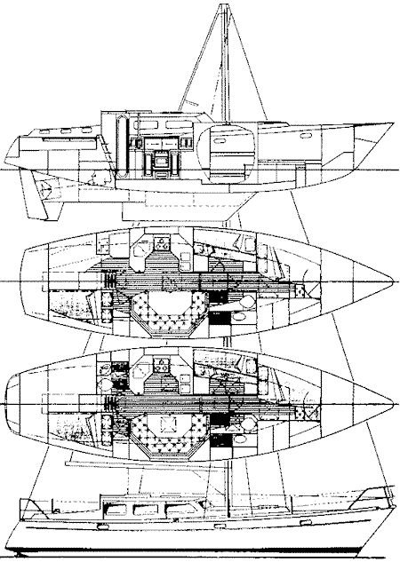 Ankon 40 round bilge steel cruiser
