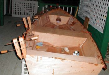 Argie 10 stitch & glue plywood boat plans for amateur boatbuilders