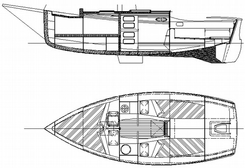 Cape Henry 21 GRP trailer sailer