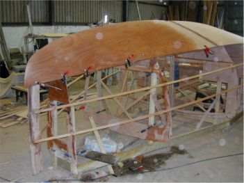 Cape Henry 21 lapstrake plywood boat kits
