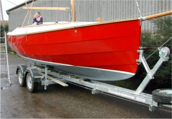 Cape Cutter 19 lapstrake plywood boat plans for amateur builders