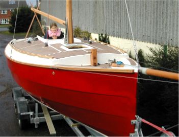 Cape Henry 21 lapstrake plywood boat kits