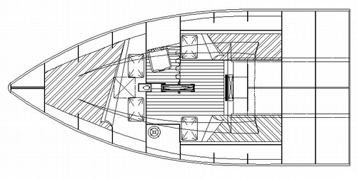 Didi Mini radius chine plywood Mini-Transat boat plans