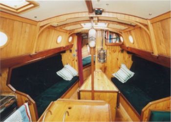 Wooden boat interiors ~ Boatlirder
