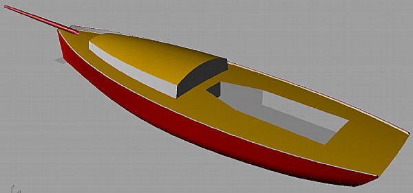 Didi 29 Retro radius chine plywood boat plans