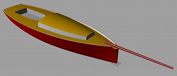 Didi 29 Retro radius chine plywood boat plans