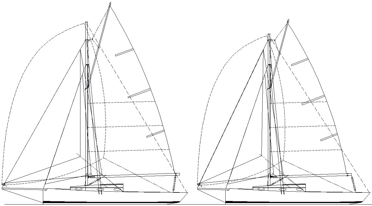 Didi 29 Retro radius chine plywood boat plans