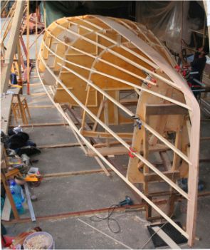 Didi 34 radius chine plywood boat plans for amateur builders