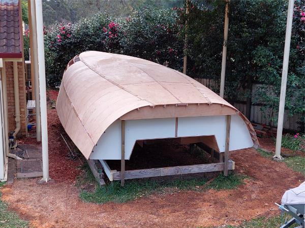 Didi 120 radius chine plywood boat plans