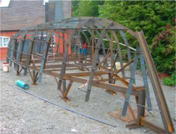 Steel Boat Building