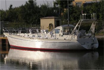 Dix 43 radius chine steel boat plans