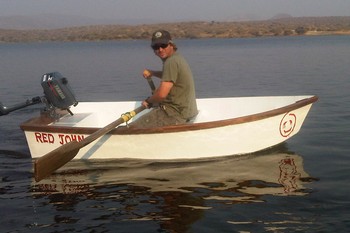 Dixi Dinghy stitch & glue plywood boat plans for amateur boatbuilders