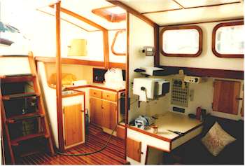 Interior of Hout Bay 50 "Cape Rose"