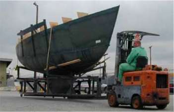 Hout Bay 30 radius chine steel boat plans for amateur boatbuilders
