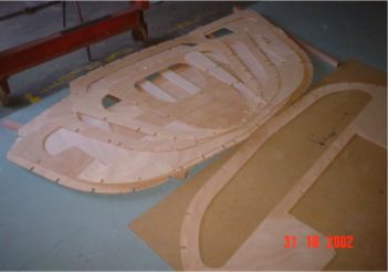 Mini-transat radius chine plywood kits