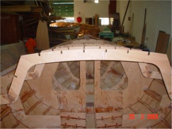 Mini-transat radius chine plywood kits