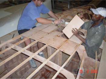 Mini-transat radius chine plywood kits