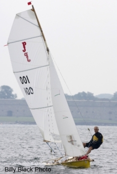 Paper Jet sailing dinghy