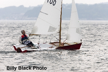 Paper Jet 14 plywood sailing skiff