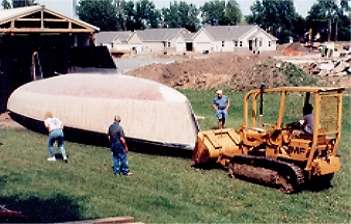 Dix 43 radius chine steel boat plans for amateur boatbuilders