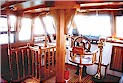 Ancilla II radius chine steel gaff schooner