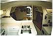 Didi 38 "Black Cat" interior looking forward