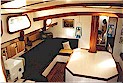 Hout Bay 50 "Cape Rose" interior