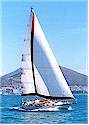 Shearwater 45 sailing
