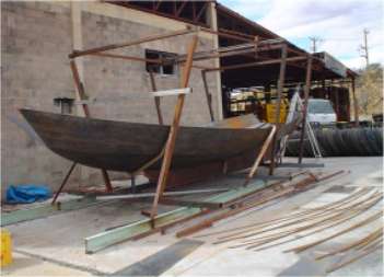 Pratique 35 steel boat kits