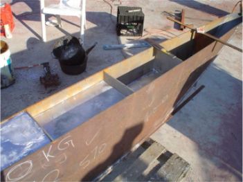 Pratique 35 steel boat kits