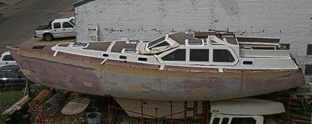 Dix 43 Pilot steel cruising sailboat