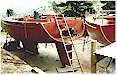 Dix 43, to radius chine steel boat plans